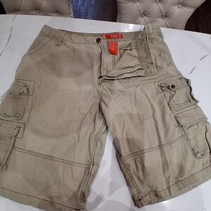 Plugg Men's Cargo Shorts in Khaki